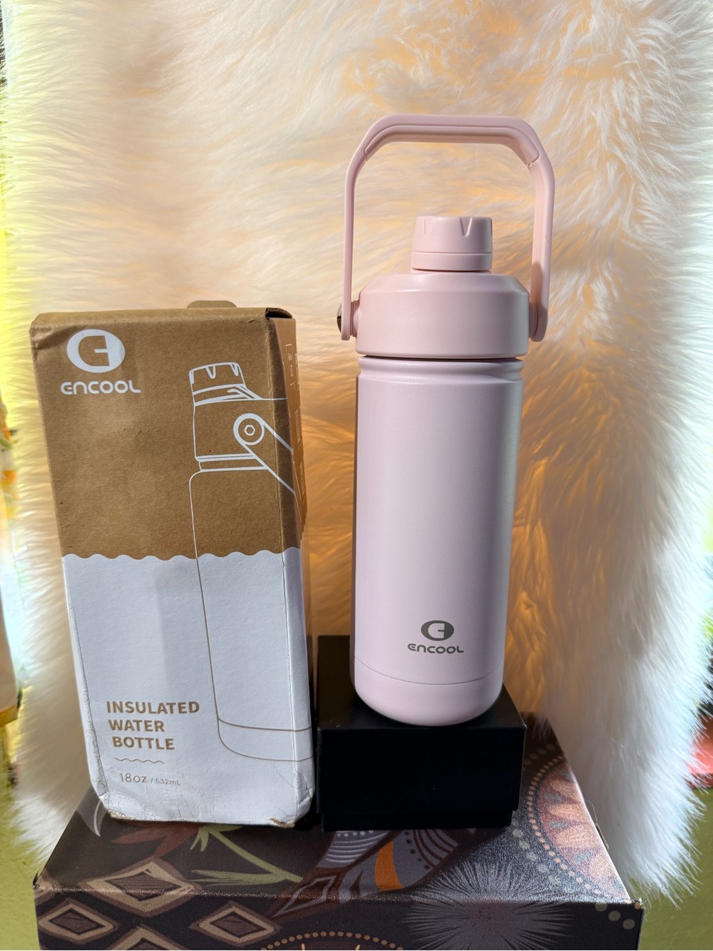 Insulated Water Bottle - Pink